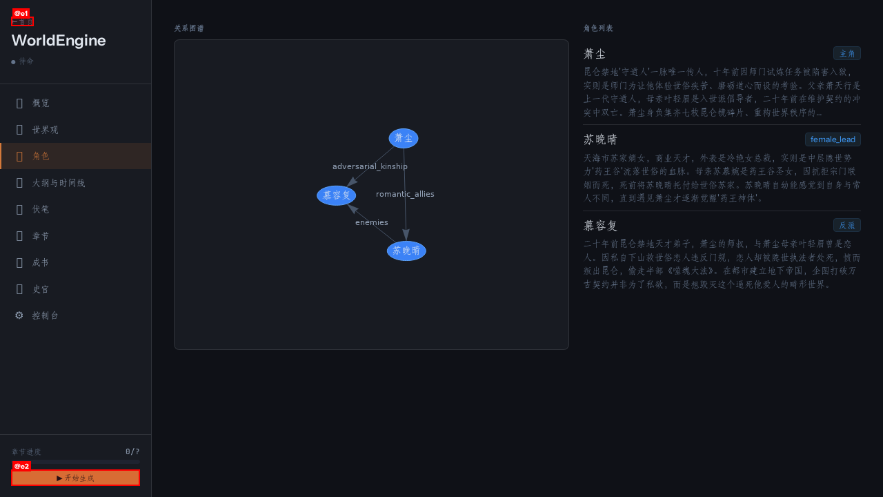 角色系统